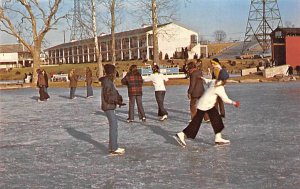 Motor Inn And Family Restaurant Landcaster PA USA Ice Skating Unused 