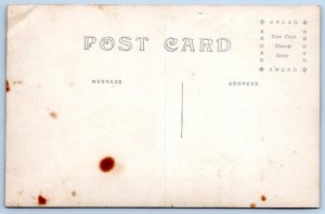 1910 RPPC SNOW SCENE NORTH POPLAR STREET CENTRALIA ILLINOIS APRIL 24 POSTCARD