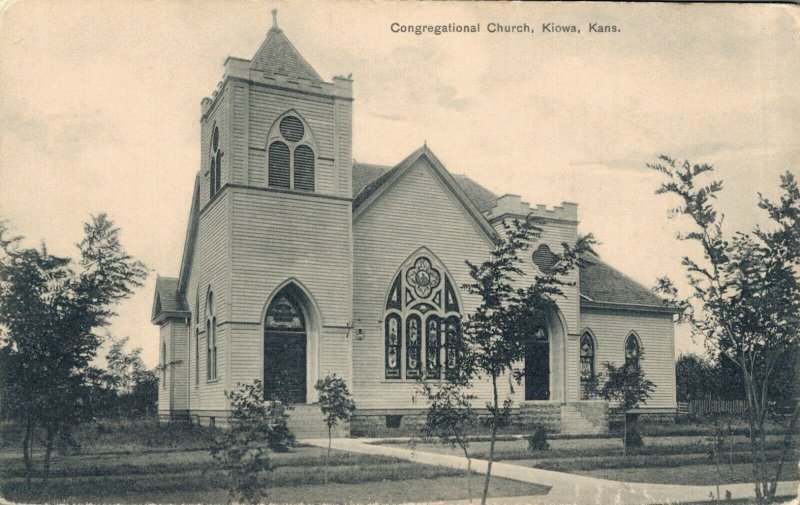 USA - Congregational Church Kiowa Kansas - 03.51