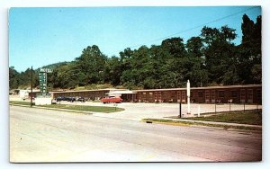 PORTSMOUTH, OH Ohio ~ MOTEL ETT-MAR c1950s Roadside w/MAP Postcard