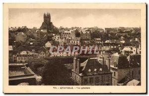 Old Postcard General view Quimperle