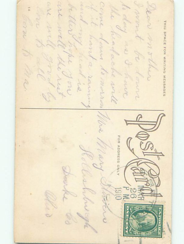 Divided-Back PRETTY WOMAN Risque Interest Postcard AA7986