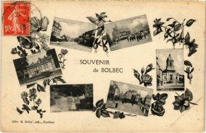 CPA Souvenir de BOLBEC (105435)