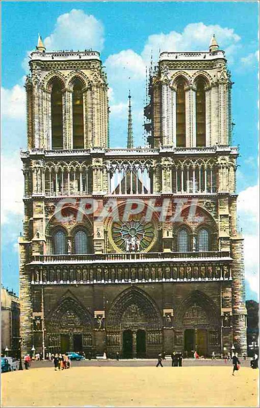 Modern Postcard Paris Notre Dame