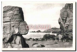 Old Postcard Presqu island of Quiberon The Sphinx of Port Blanc