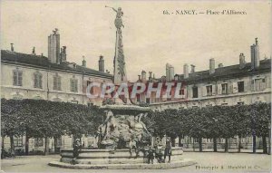 Old Postcard Nancy Square Alliance