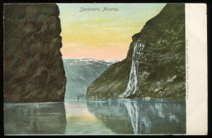 Sondmore, Norway. Vintage undivided back postcard. Axel Eliassons Konstvorlag