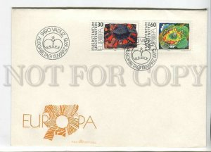 445967 Liechtenstein 1975 year FDC Europa painting