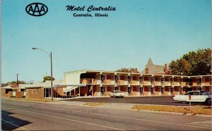 Motel Centralia Centralia IL Postcard PC461