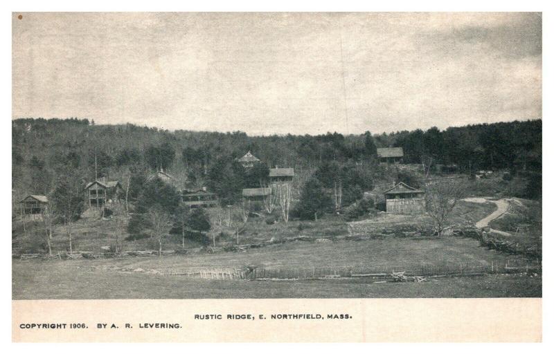 Massachusetts East Northfield , Aerial View of Rustic Ridge