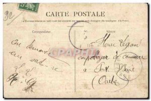 Old Postcard Bois de Boulogne lake saint james