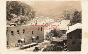 VA, Pocahontas, Virginia Postmark, RPPC, Street Scene, Houses, Photo