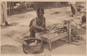 Gram & Batel Seller Colombo Ceylon Old Indian Tucks Postcard