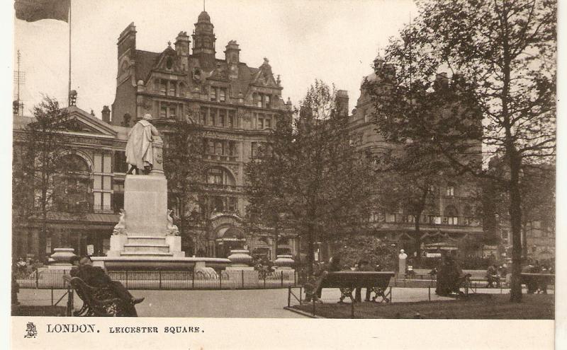 London, Leicester Square Tuck -town and City Ser. PC # 2001