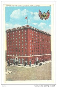 Prince Edward Hotel, Windsor, Ontario, Canada, 1910-1920s