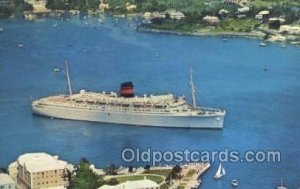 QTEV Queen Of Bermuda Ship Unused 