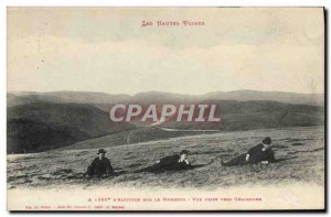 Old Postcard Hohneck View Outlet To Gerardmer