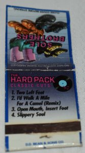 Camel Records The Hard Pack Classic Cuts 20 Strike Matchbook Cover