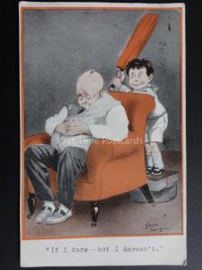 Fred Spurgin: Cricket Theme IF A DARE - BUT I DARESN'T c1913 by Quaint Kiddies