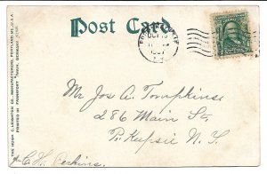 Albany, NY - Kings Fountain, Washington Park - 1907