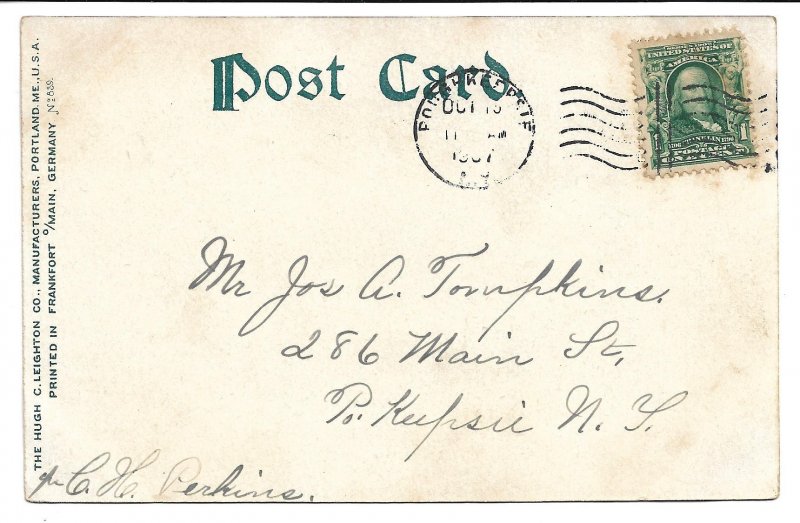 Albany, NY - Kings Fountain, Washington Park - 1907