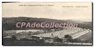 Postcard Old Camp De La Courtine 1st Brigade