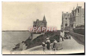 Old Postcard Dinard Vue Prize at the Rond Point de la Malouine