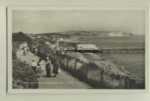 iw0071 - The Cliff Path , Sandown , Isle of Wight - postcard by Dean