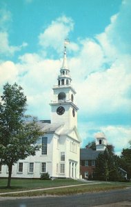 Vintage Postcard The Village Church New England's Finest Hancock New Hampshire