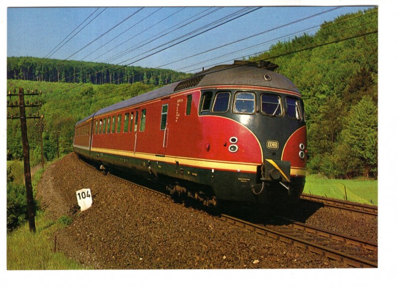 Railway Train, Bundesbahn, Kreiensen, Northeim, Germany