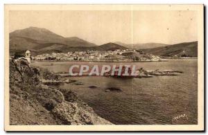 Postcard View of Old Banyuls & # 39ensemble left the laboratory Arago