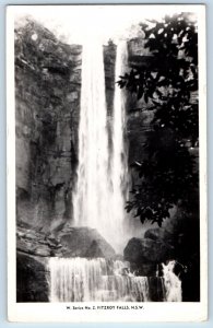 NSW Australia Postcard W Series No. 2 Fitzroy Falls c1930's  RPPC Photo