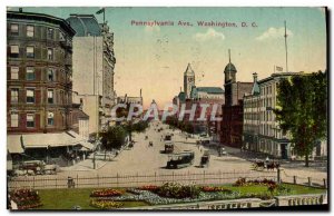 Old Postcard Pennsylvania Ave Washington D C.