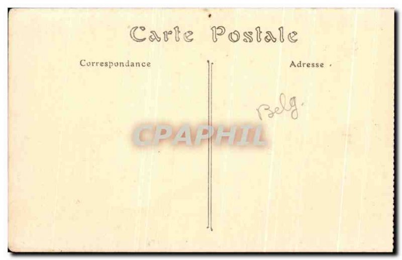 Old Postcard Les Halles d & # 1912 39Ypres