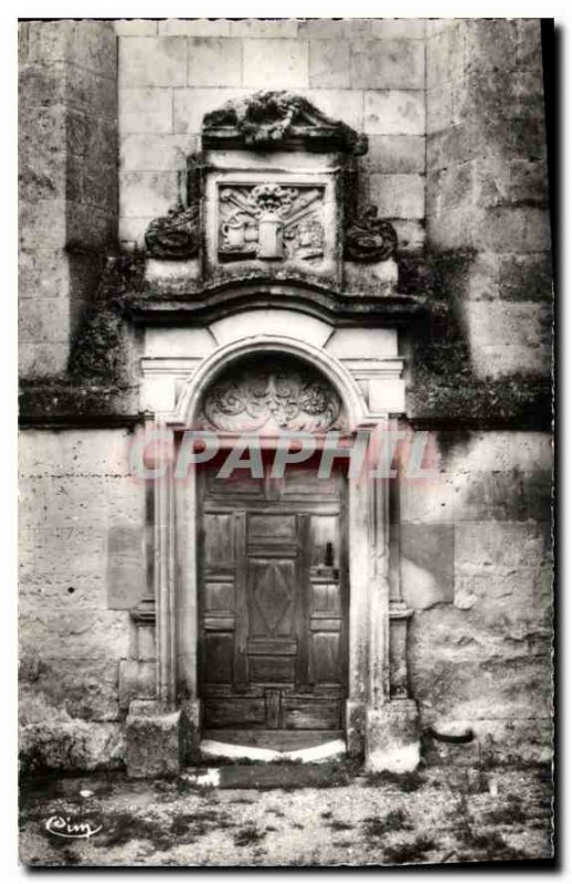 Postcard Old Jarze M and L Chapel Montplace Portal Side