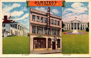 Washington D C Olmsteds Restaurant G Street 1940