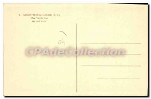 Postcard Old Moustiers Ste Marie B A A Old Street