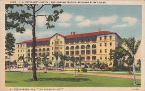 Florida St Petersburg U S Veterans' Hospital and Adminstration Building At Ba...