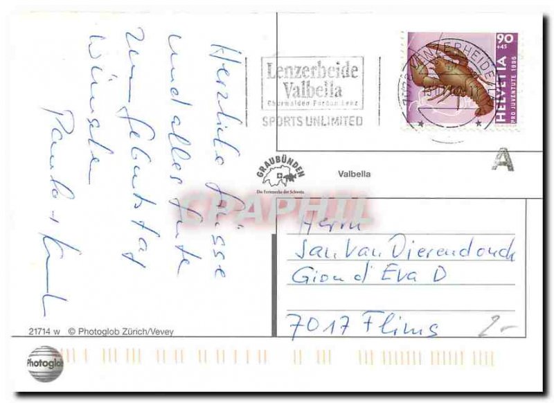 Postcard Modern Valbella