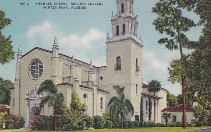 Florida Winter Park Knowles Chapel Rollins College