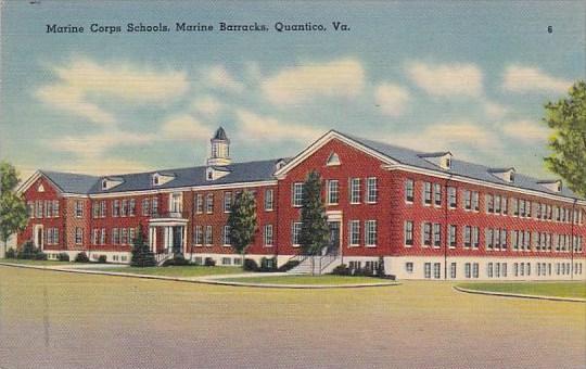 Marine Corps Schools Marine Barracks Quantico Virginia