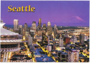 US Seattle Aerial View. Beautiful.