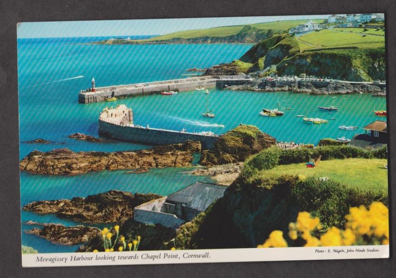 Mevagissey Harbour & Chapel Point, Cornwall - Used 1970s