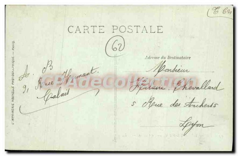 Old Postcard Boulogne sur Mer casino