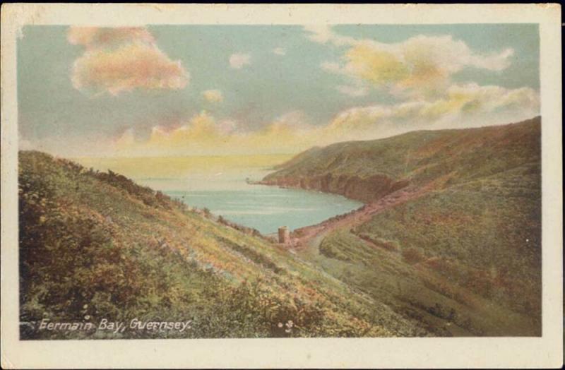 channel islands, GUERNSEY, Fermain Bay (1910s)