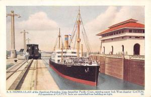 SS Honolulan American Hawaiian Line Steamship Antique Postcard K79740