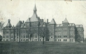 Vintage Post Card The High School Olean, NY P18