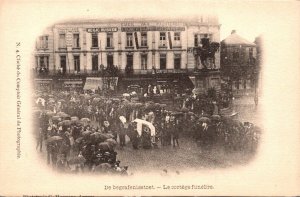 Belgium Funeral Scene De Begrafenisstoet