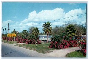 c1960 Retiring Climate Mobile Trailer Rio Grande Valley Texas Exterior Postcard