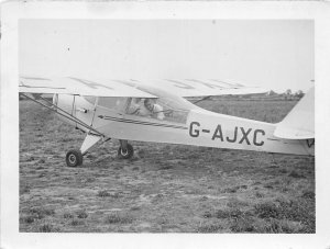 US36 postcard  small aircraft G-AJXC Kano Nigeria